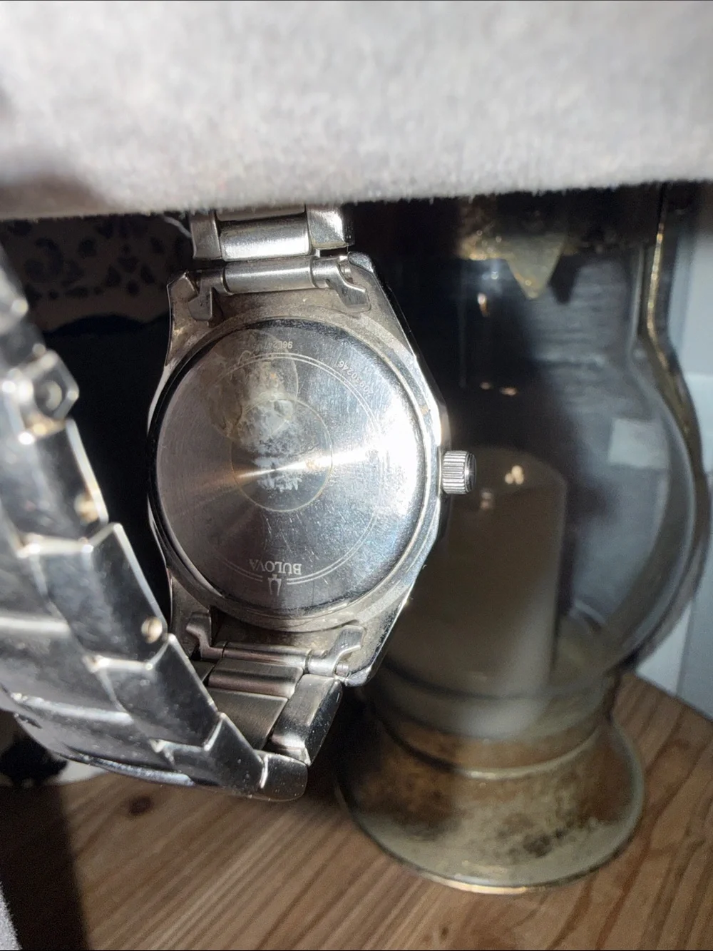 Bulova watch showcasing